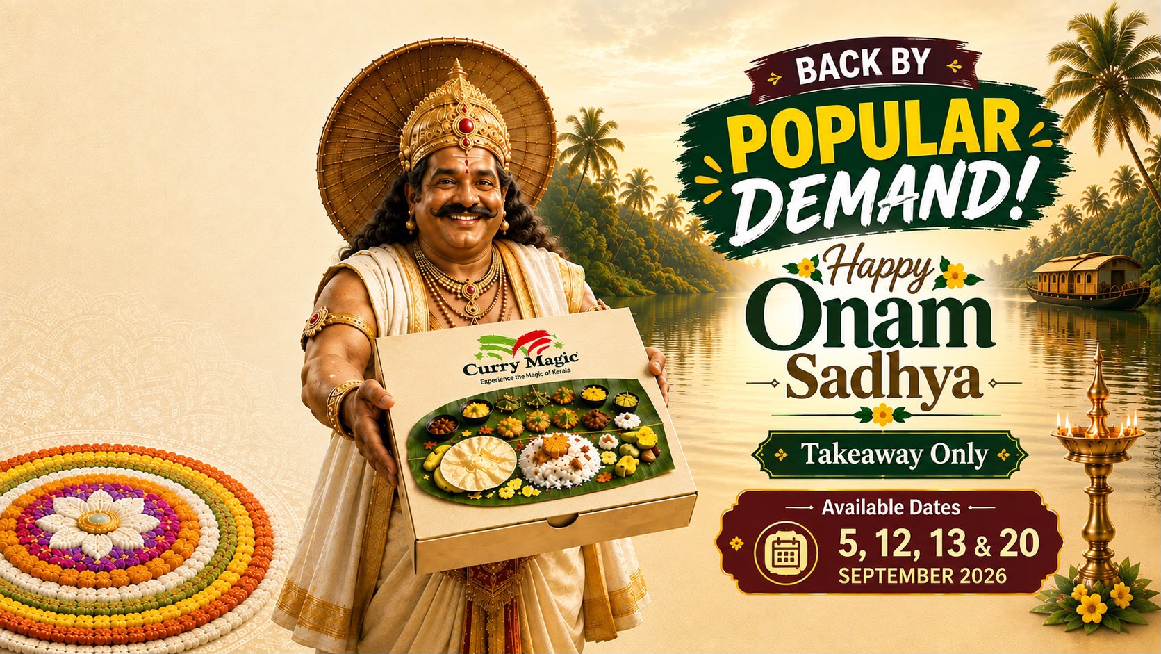 Onam 2026: Celebrating the Flavours and Spirit of Kerala in Singapore